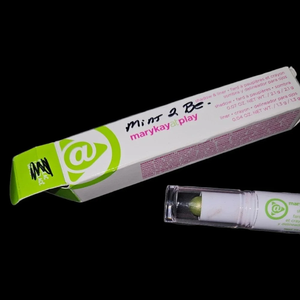 Mary Kay At Play Shadow And‎ Liner Mint 2 Be Discontinued New